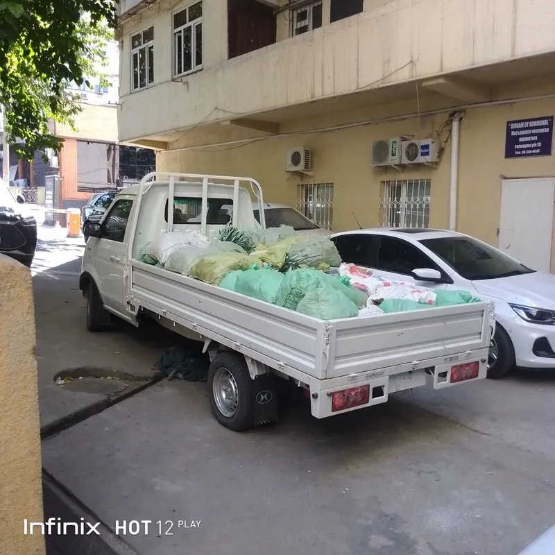 Мусир вывоз мусора musor musir musur olib ketish hzmati Labo чанган