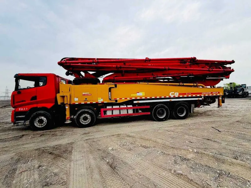 Автобетононасос SANY 56 М Шасси: SANY Бетононасос: SANY 8 Автобетононасос SANY 56 М Шасси: SANY Бетононасос: SANY 8