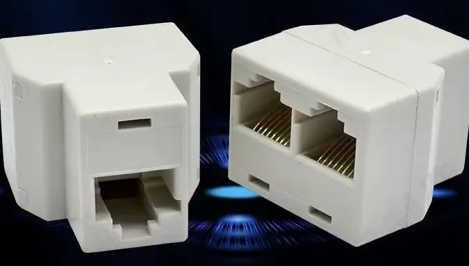 Проходные адаптеры и Разветвитель сплиттер RJ45 6