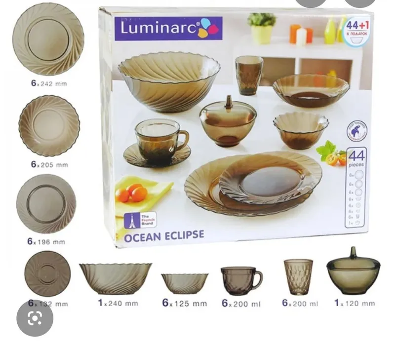 Luminarc 6 kishilik toplam yangi