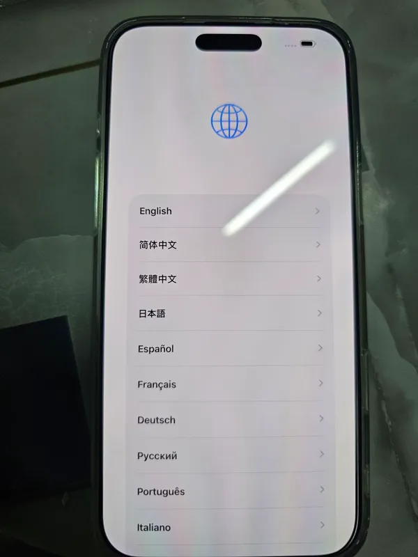 iPhone 17 pro max silver