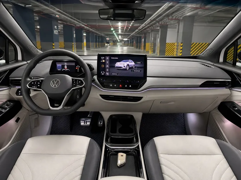 Volkswagen ID.4 crozz Pro Full 2021, белый салон, 360 камера, Head-Up — фото 7
