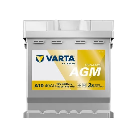 VARTA A10 AGM 40Ah 420A 12V Германия 1 VARTA A10 AGM 40Ah 420A 12V Германия 1