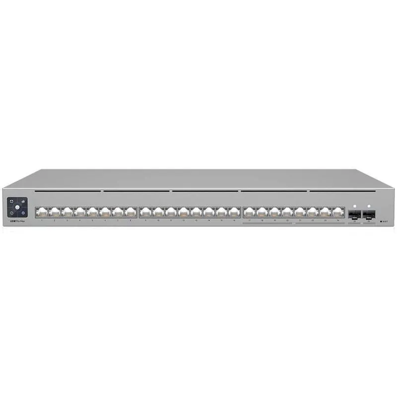 UniFi Switch Pro Max 24 PoE L3 2.5 Гбит коммутатор Ubiquiti UniFi Switch Pro Max 24 PoE L3 2.5 Гбит коммутатор Ubiquiti