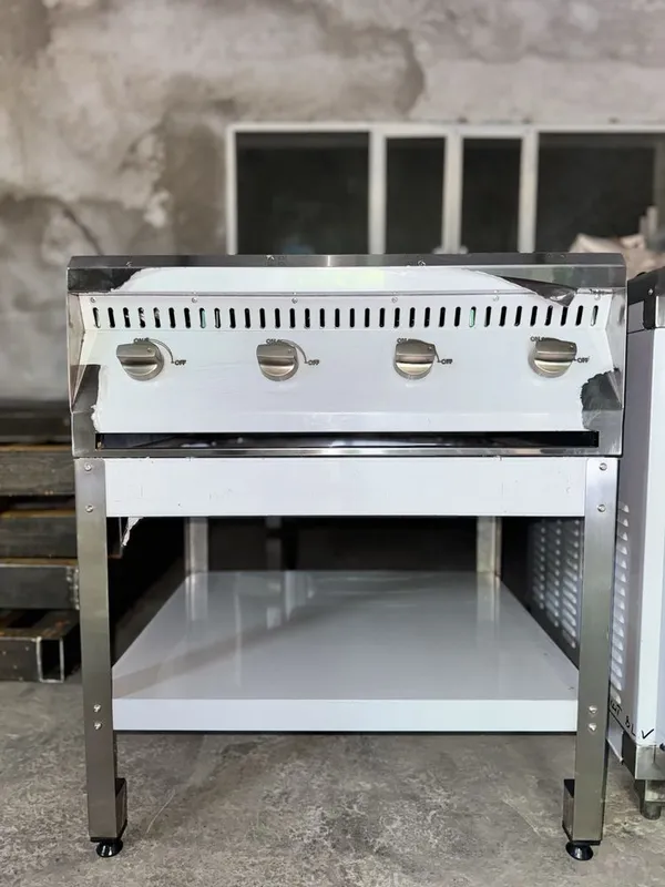 Газовая плита из нержавеющей стали AISI 430 hairline 3