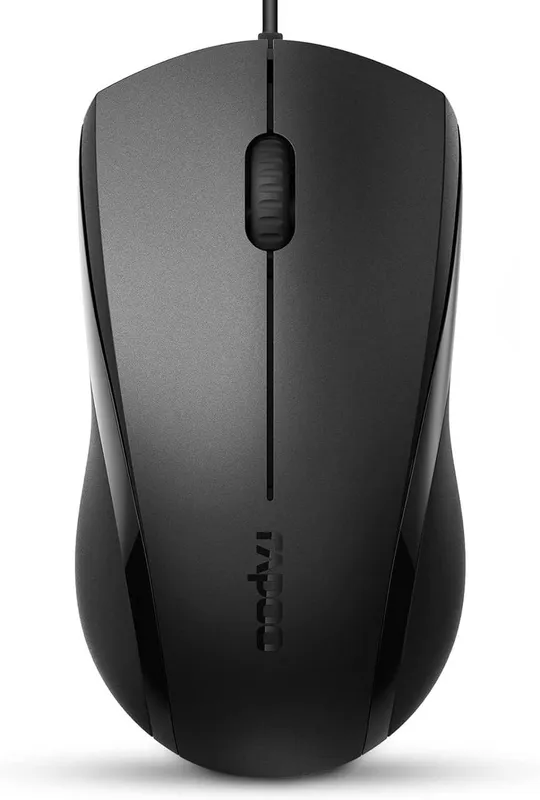 Проводная мышь Rapoo N1200 (с тихим кликом)