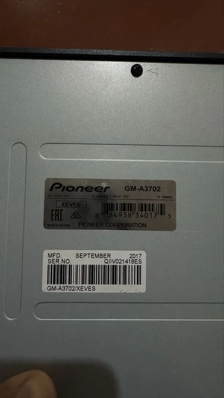 Усилитель Pioneer и колонки KENWOOD — фото 3