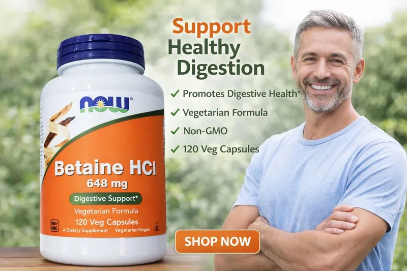 Betaine HCI 648 mg