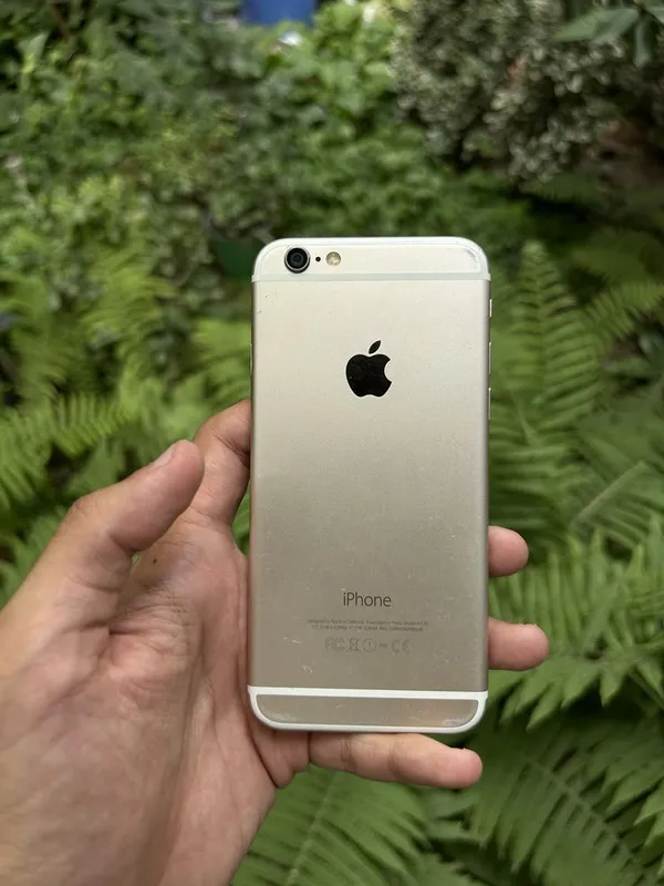 IPHONE 6 gold 100% 2