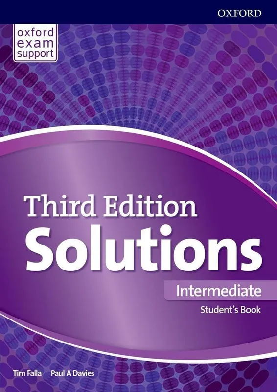 SOLUTIONS Intermediate 3rd edition