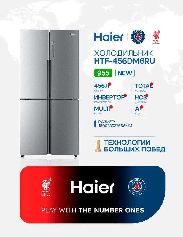 Холодильник Haier — фото 1