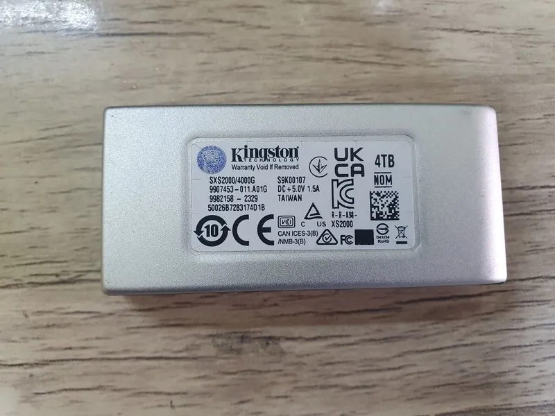 4TB KINGSTON type-C внешний память — фото 1