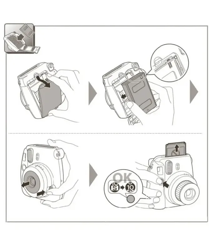 Картридж Instax mini polaroid фотобумага касета — фото 2 Картридж Instax mini polaroid фотобумага касета — фото 2