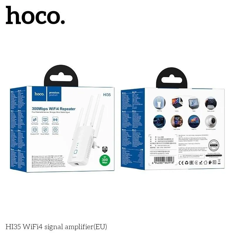 Wifi-Ripitr Hoco yangi 2026-yil Model 2 Wifi-Ripitr Hoco yangi 2026-yil Model 2