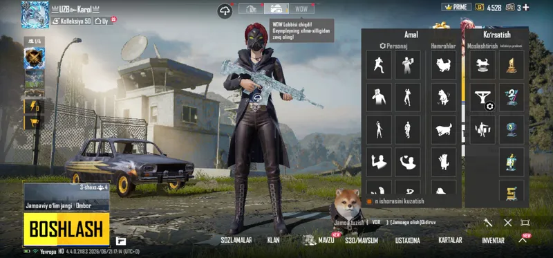 PUBG AK SOTILADI NARXI:300MIN SOM — фото 1