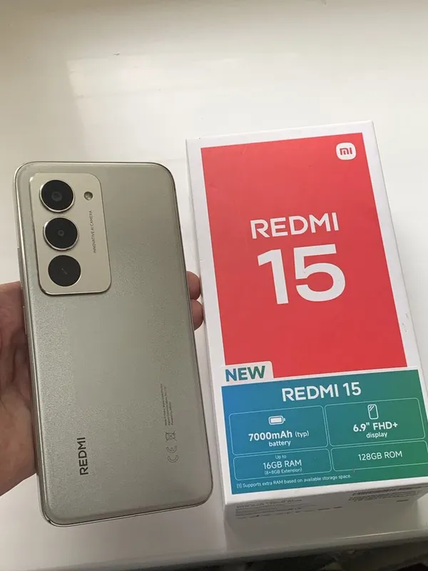 Redmi 15 16/128 4oy ishlagan