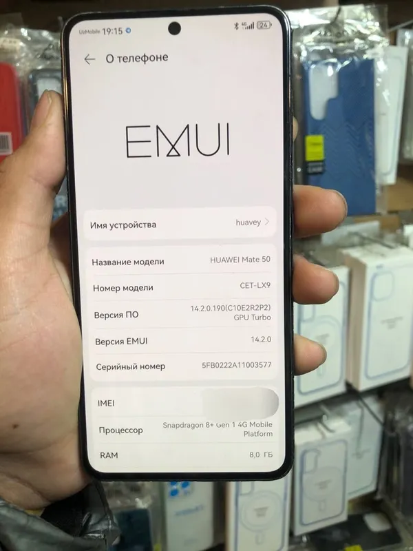Huawei mate 50 256/8 Snapdragon 8+ Gen 1