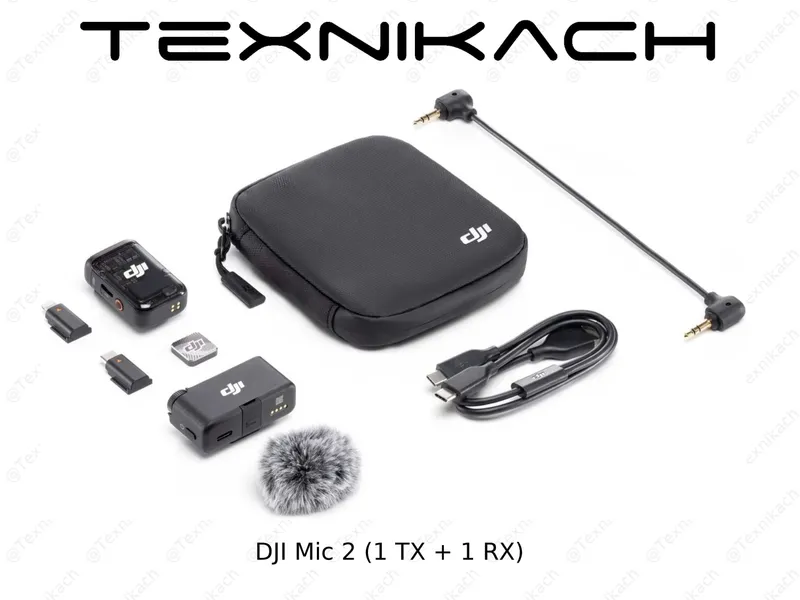 Новый • DJI Mic 2 (1 TX + 1 RX) • Доставка