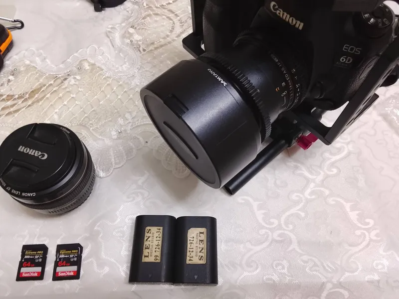6D mark 2 zo'r xolatta ideal + samyang 14 mm , 50 mm f1. 4 — фото 1