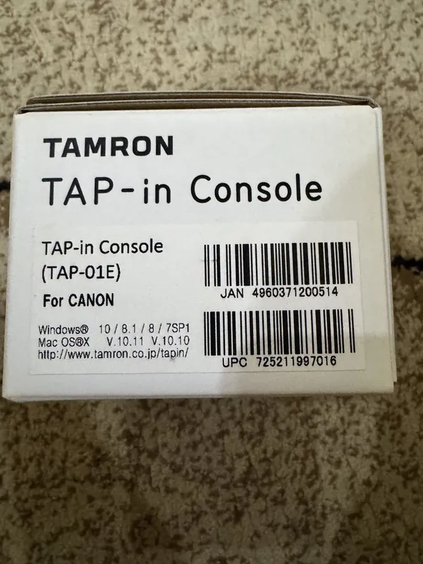 Tamron TAP-in Console (модель TAP-01E для Canon)