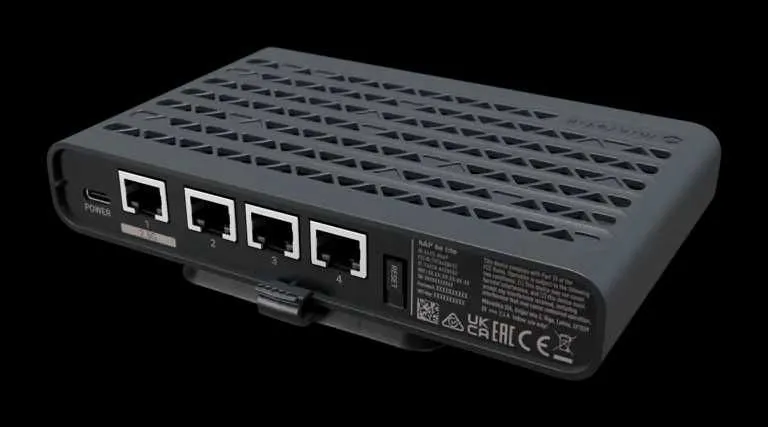 Роутер Mikrotik hAP be lite A42G-HbeP новый WiFi7 4 Роутер Mikrotik hAP be lite A42G-HbeP новый WiFi7 4