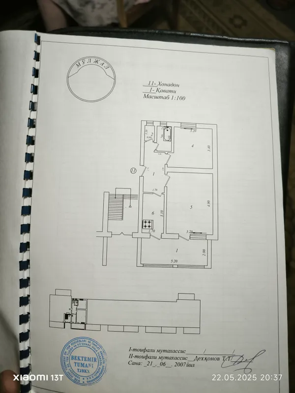 2 xonali kvartira sotiladi. 1