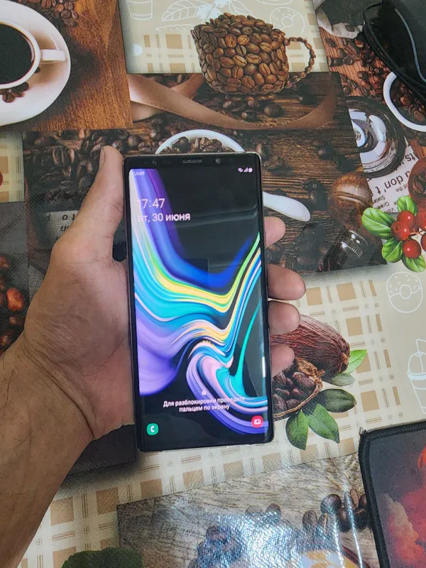 samsung not 9 128 ga 6 karobkasi bor holati yaxshi 1
