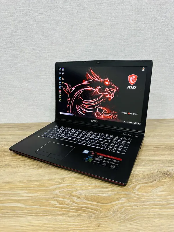 MSI Core i7-8 Ядерный GTX1050Ti Мощный, Игровой с Большим 17 экраном 2 MSI Core i7-8 Ядерный GTX1050Ti Мощный, Игровой с Большим 17 экраном 2