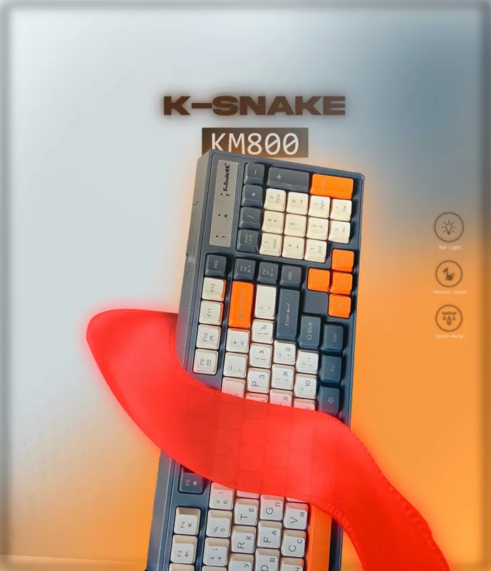 Игровое клавиатура, k-snake km800 1