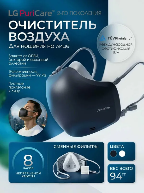 Маска очиститель воздуха 1