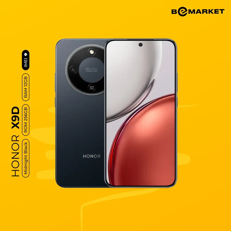 Honor X9d, Midnight Black, 12/256 GB