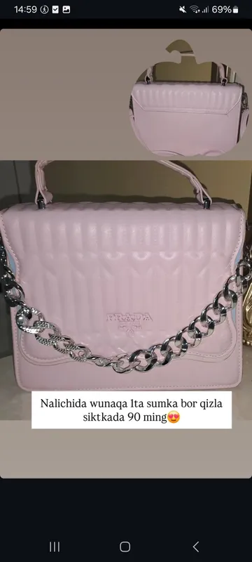 yangi sumka 90 ming