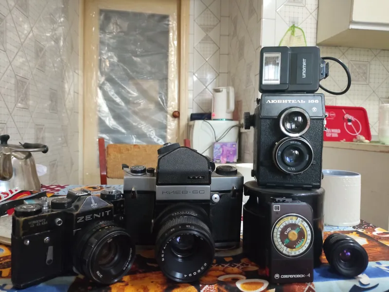 Коллекция советской фототехники, винтаж 1