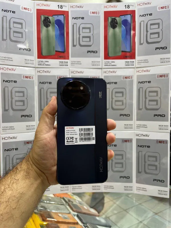 Note 18 Pro (6+10)+128GB Black, Green, Gold — фото 1 Note 18 Pro (6+10)+128GB Black, Green, Gold — фото 1
