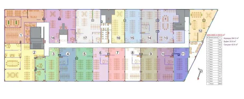 Аренда офиса в бизнес-центре PRESTIGE GARDENS (Класс B) 5