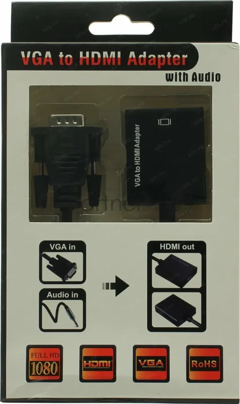 VGA To HDMI Adapter, konsentrator, USB 3.0 HUB 1 VGA To HDMI Adapter, konsentrator, USB 3.0 HUB 1