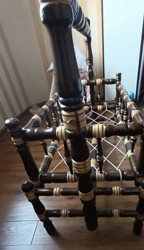 Детская деревянная колыбель (люлька) 90×50 см 9
