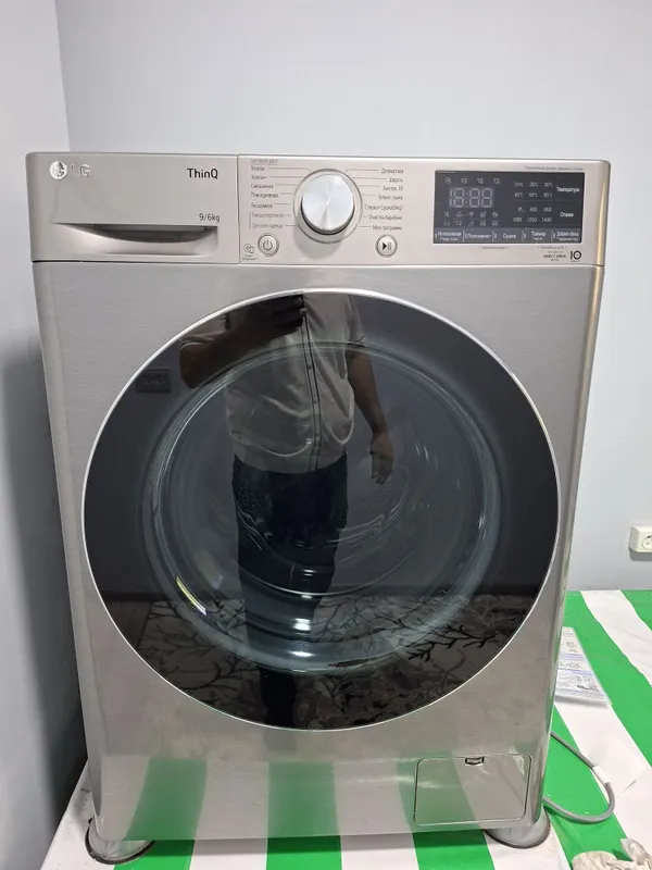 Lg 9 kg kirmoshina avtomat sotiladi.yangi deyarli ishlatilmagan.