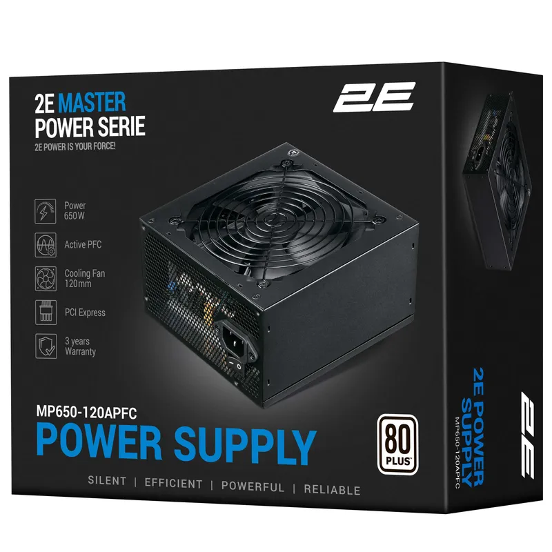 2E Master Power 650W quvvat bloki 1 2E Master Power 650W quvvat bloki 1