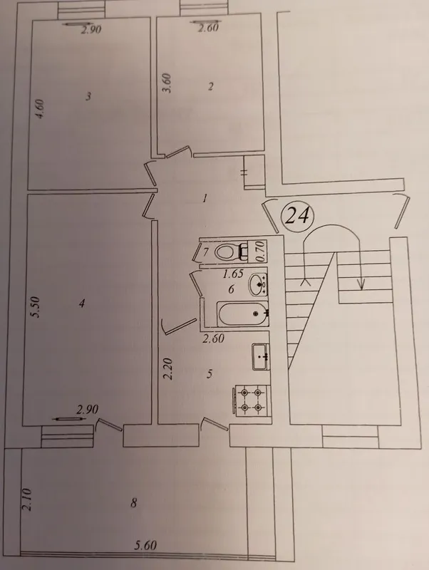 продам 3х комнатную свою квартиру на 26 квартале