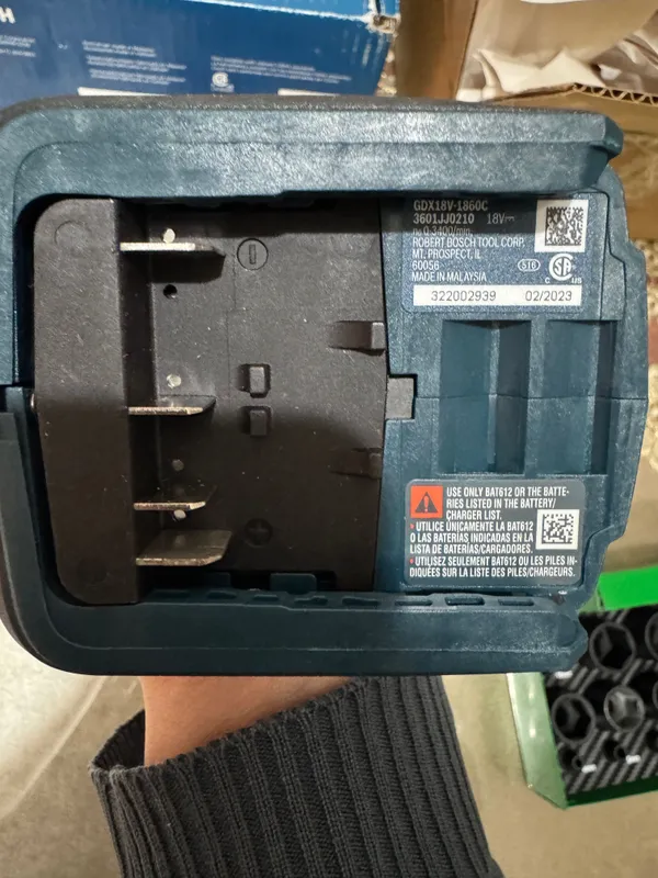 Bosch GDX18V-210 C, гайковерт /шуруповерт 1/4”–1/2”, 3 скорости 3