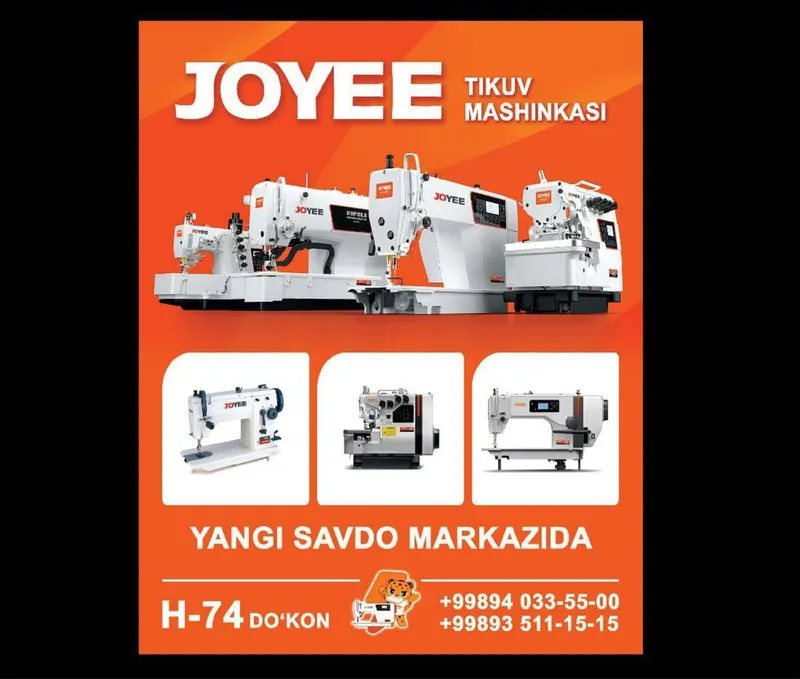 Joyee tikuv moshinkalari sifati puliga arzidigan brend