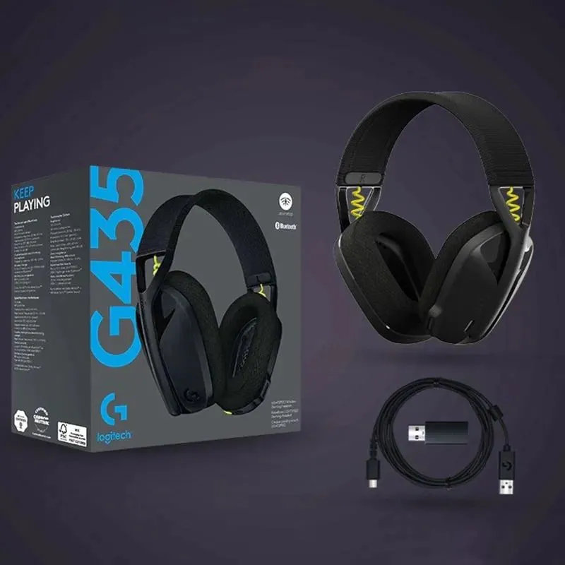 Беспроводные игровые наушники Logitech G435 — фото 2