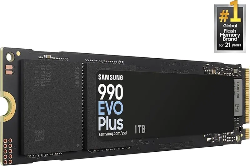 Samsung 990 EVO Plus 1Tb SSD M2 NVMe PCIe 4.0x4/5.0x2, 7150/6300 — фото 4