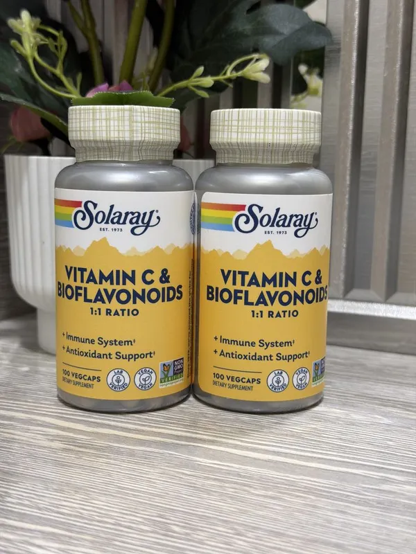 Solaray vitamin c bioflavonoids / соларай витамин с