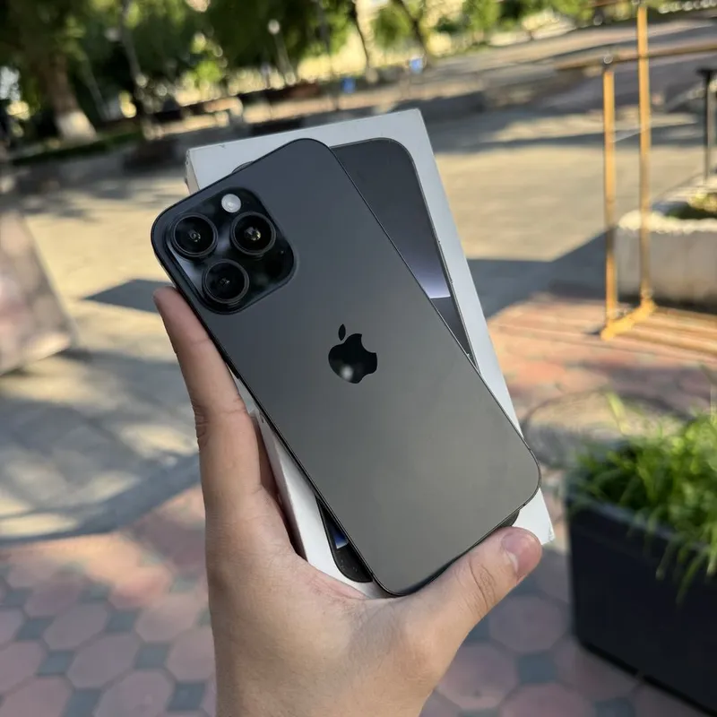 Iphone 16 max blask rangda 512 Gb 91% Dual sim