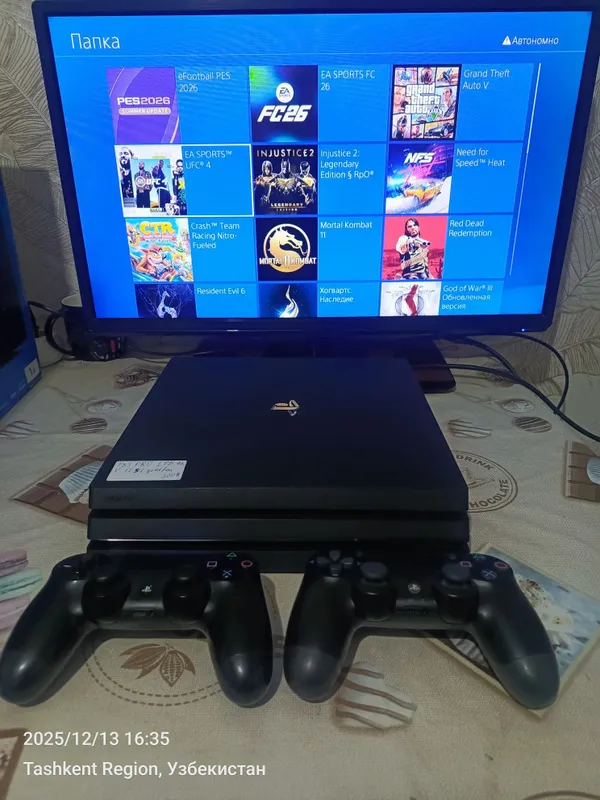 Ps4 PRO 1TB 4K UHD прошитый+35 игры — фото 1