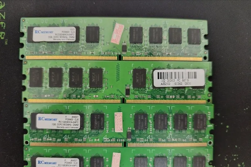ОЗУ 1GB-2GB DDR2 DDR3 оперативная память 2
