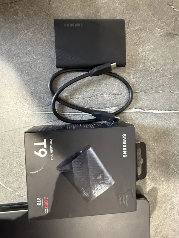 Samsung t9 2tb ssd внешний накопитель