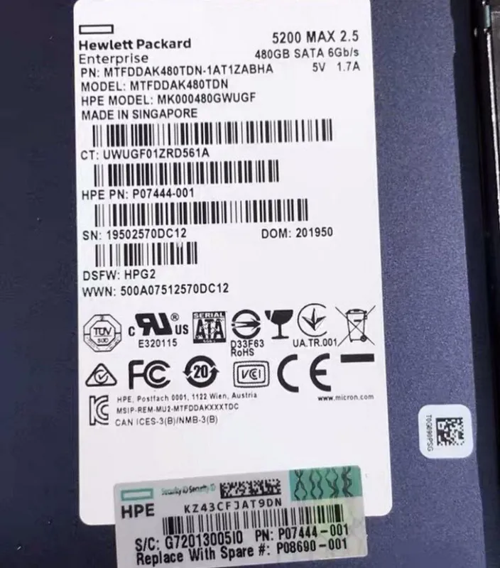 SSD для Сервера SSD Hpe 1.92 Tb sas 12G RI SFF 2.5 3 SSD для Сервера SSD Hpe 1.92 Tb sas 12G RI SFF 2.5 3